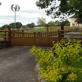 Hybrid Offgrid Automated gate system